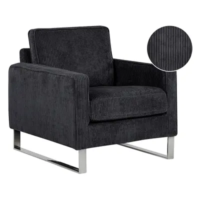 Armchair VIND Corduroy Black