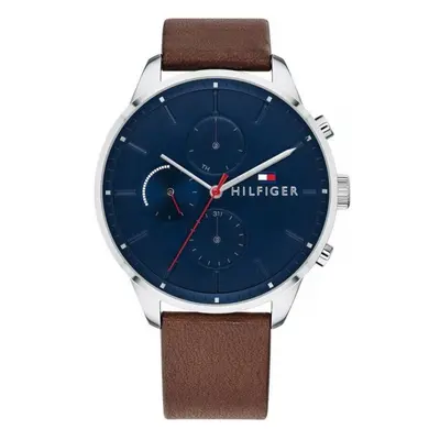 Tommy Hilfiger Men's Watch Chronograph Brown Leather Chase