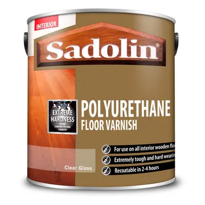 (Gloss, 5L) Sadolin Polyurethane Floor Varnish