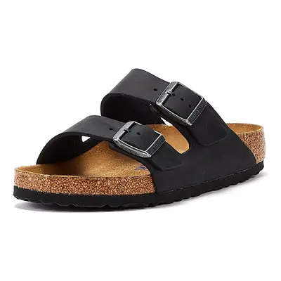 (EUR 45) Birkenstock Arizona SFB Unisex Black Sandals