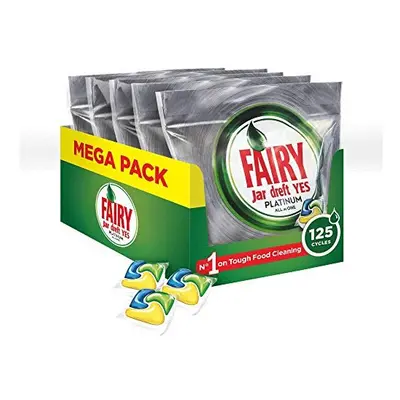 Fairy Platinum Dishwasher Tablets Bulk Lemon, Tablets