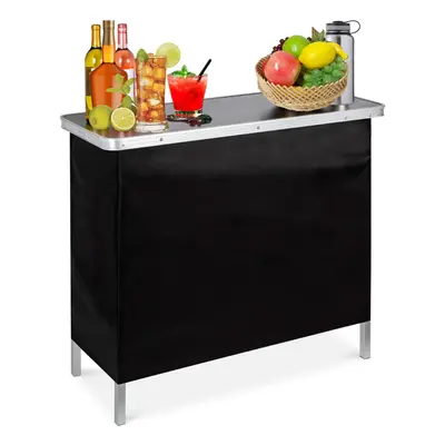 Garden Patio Portable Folding Bistro Bar Table Desk with Carry Case