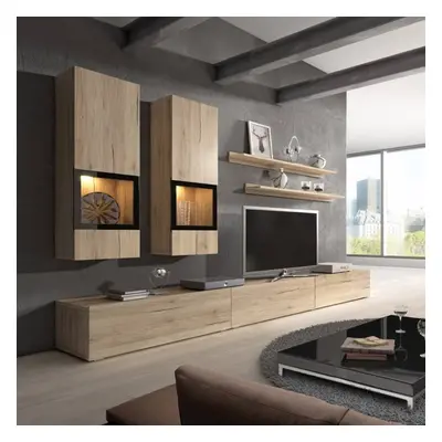 Baros Entertainment Unit in San Remo Oak