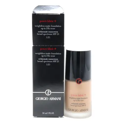 (5.25) Giorgio Armani Power Fabric+ Foundation Spf 1.0oz/30ml New With Box