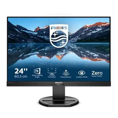 Philips B Line 240B9/00 computer monitor 61.2 cm (24.1") x pixels WUXGA LED Black