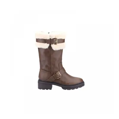 (8 (Adults')) Igloo | Brown | Women's Warm-Lined Long Boots