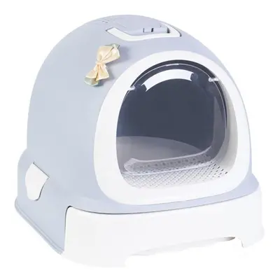 15.75 x x 20.5 in. Fully Enclosed Hooded Litter Pan with Front Entry Odor Close Door with Cat Li