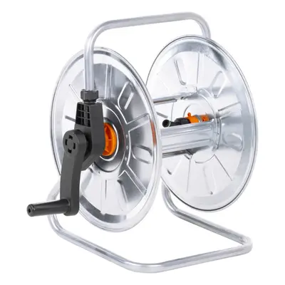 vidaXL Hose Reel Wall Mounted for m 1/2" Hose Garden Hose Storage Steel