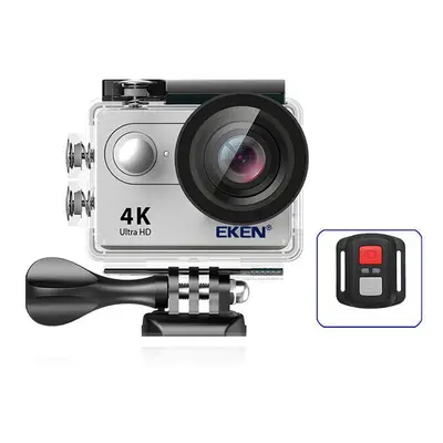 (Grey) Pro 4K WiFi 2.5D Retina Touch Screen Waterproof FPV Sport Camera Remote Control