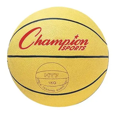 Champion Sports HT74 29.5 in. Weighted Basketball Trainer&, Yellow - 4.5 lbs