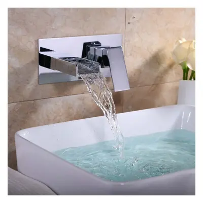 LAURA WATERFALL WALL MOUNTED BASIN MONO MIXER TAP