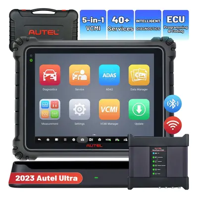 Autel Maxisys Ultra Intelligent OBD2 Auto Diagnostic Scanner With 5-in-1 VCMI 40+ Services ECU P