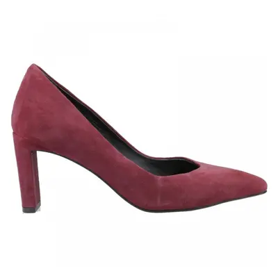 (6 (Adults')) Olivia | Bordeaux | Women's Simple Court Shoes