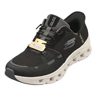 (7) Skechers Slip-ins Glide Step Pro Vegan Womens Casual Trainers in Black Charcoal