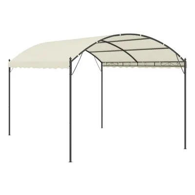 vidaXL Gazebo Fabric Cream Outdoor Patio Garden Marquee Canopy Sunshade Tent