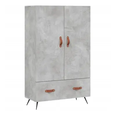 (concrete grey) vidaXL Highboard Sideboard Cabinet Storage Cabinet Cupboard Engineered Wood