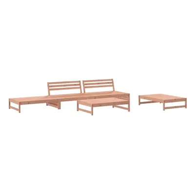 (natural douglas) vidaXL Garden Lounge Set Outdoor Modular Sofa Set Piece Solid Wood Pine