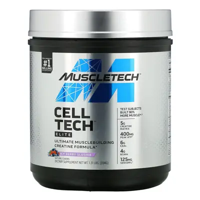 Muscletech, Cell Tech, Elite, Icy Berry Slushie, 1.31 lbs (594 g)