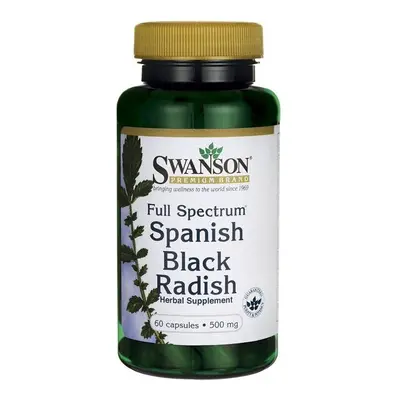 Swanson Full-Spectrum Spanish Black Radish 500mg - caps