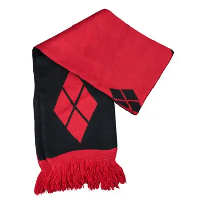 Batman Harley Quinn Diamond Pattern Scarf