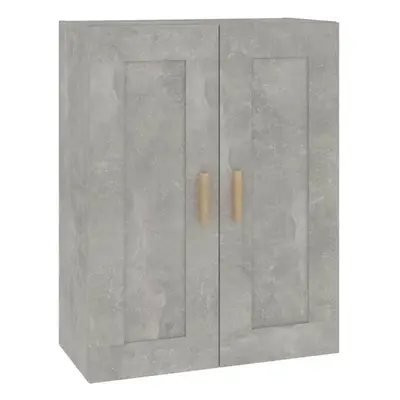 (Concrete grey) vidaXL Wall Cabinet Hanging Storage Cabinet Wall Cupboard Engineered Wood