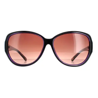 Ted Baker Sunglasses TB1394 Shay Black Purple Brown Gradient