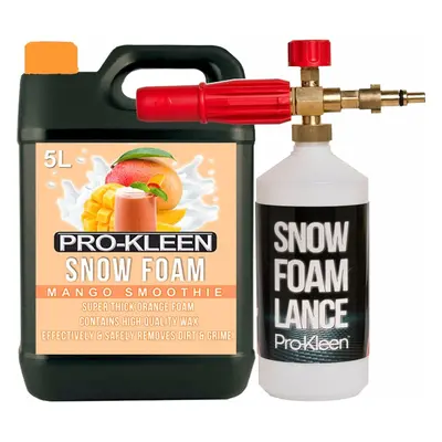 (Mango) ProKleen Snow Foam Car Shampoo & Nilfisk Lance Kit