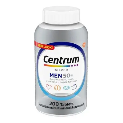 Centrum Silver Multivitamins for Men Over 50, Multimineral Supplement, Ct