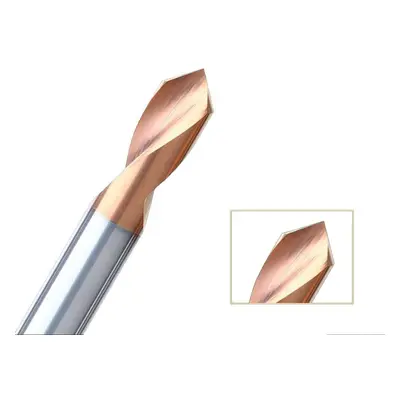 () Degree 2-Edge Steel Fixed-Point Drilling And Milling Cutter Carbide Centering Drill Bit CNC T