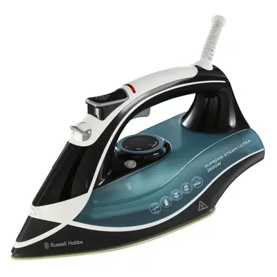 Russell Hobbs Supreme Steam Iron, Ceramic soleplate, Easy fill 350ml Water Tank, 155g Steam Shot