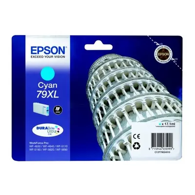 Epson C13T79024010 (79XL) Ink cartridge cyan, 2K pages, 17ml