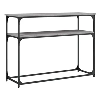 (grey sonoma, x 35.5 x cm) vidaXL Console Table End Table Hallway Stand Side Sofa Table Engineer