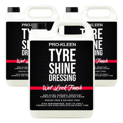 (15L) ProKleen Tyre Shine Dressing Wet Look Finish