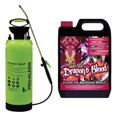 (8L) 5L Dragons Blood & Pump Sprayer