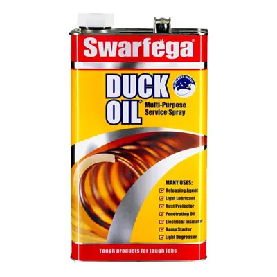 Swarfega Duck Oil Multi-Purpose Lubricant, Rust Protector, Releases Rusty Bolts, Light Degreaser