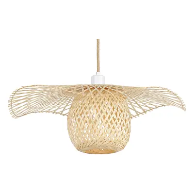 Pendant Lamp BONITO Bamboo Wood Light Wood