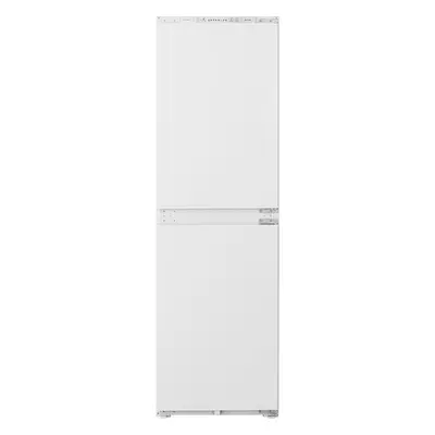 Fridgemaster Integrated 50/50 Frost Free Fridge Freezer with Sliding Door Fixing Kit - White - E