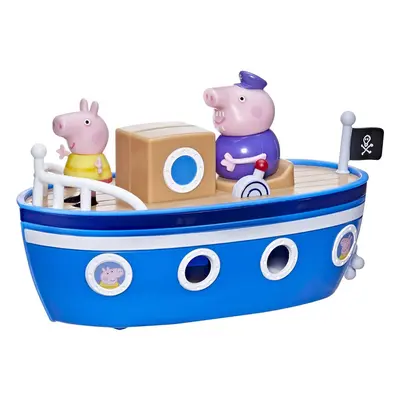 Peppa Pig Grandpa Pigs Cabin Boat Playset