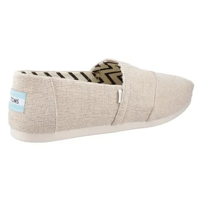 (Brown, (Adults')) TOMS Alpargata Jute Men's Natural Undyed Espadrilles