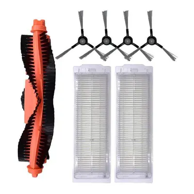 4pcs Side brushes 2pcs Filters 1pc Main Brush for XIAOMI MIJIA STYJ02YM Vacuum Cleaner Parts 7pc