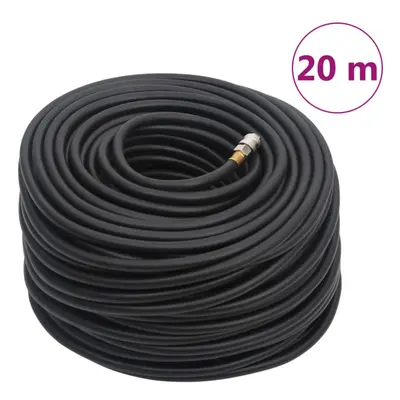 (20 m, with coupler) vidaXL Hybrid Air Hose Compressor Hose Pneumatic Hose Black Rubber and PVC