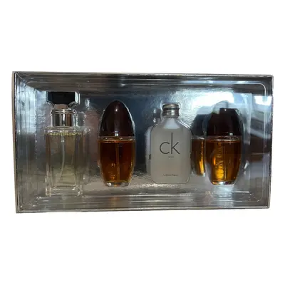 Calvin Klein 4x 15ml Miniature Boxed Gift Set Women Ck One Eternity Obsession