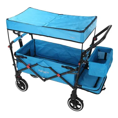 (Turquois/ Blue) FUXTEC folding/foldable wagon FX-CT850