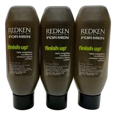 Redken for Men Finish Up Daily Weightless Conditioner OZ Set of