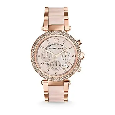 Michael Kors Analog Rose Dial Womens Watch - MK5896