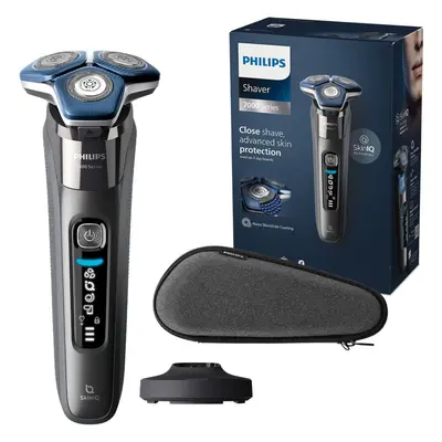 Philips Shaver Series - Wet & Dry Mens Electric Shaver with SkinIQ Technology, Pop-up Trimmer, C