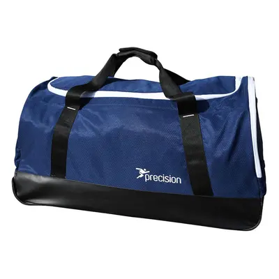 75x35x40cm Large Trolley Holdall Bag - NAVY/WHITE 105L Rip Stop Sports Luggage