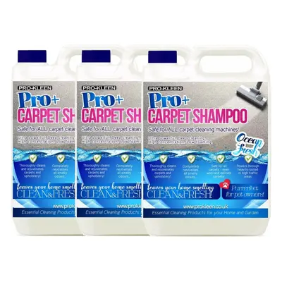 (15L, Ocean Fresh) ProKleen Pro+ Carpet Shampoo Pet Odour Remover