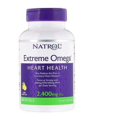 Natrol Omega Extreme Lemon Softgels 60's