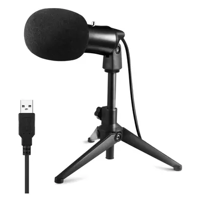 Wired USB Microphone for Computer Laptop Condenser Mic